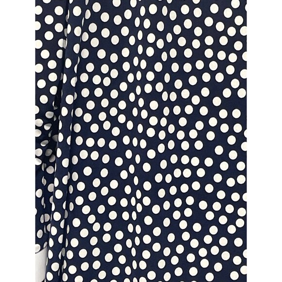 Bali Corp. Womens‎ Polka Dot Top With Bow Detail & Ruffled Hem Size XXL - Picture 3 of 6